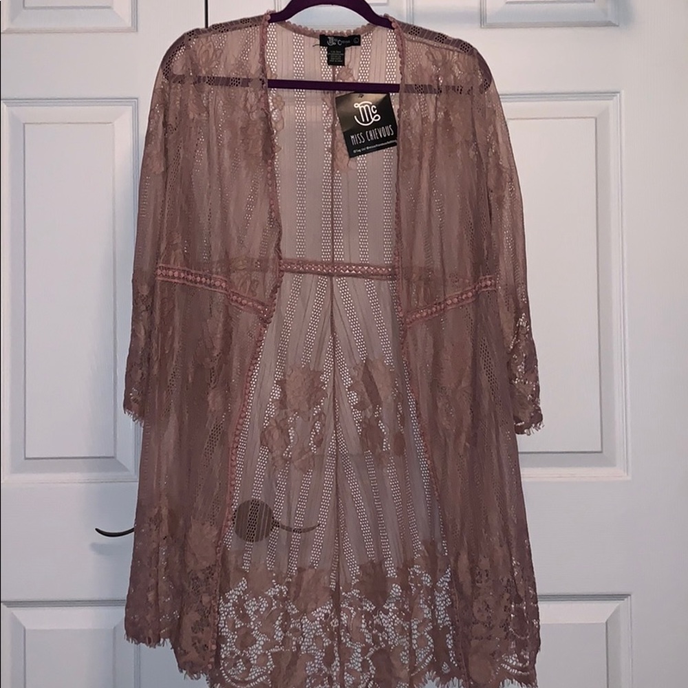 Dusty rose kimono